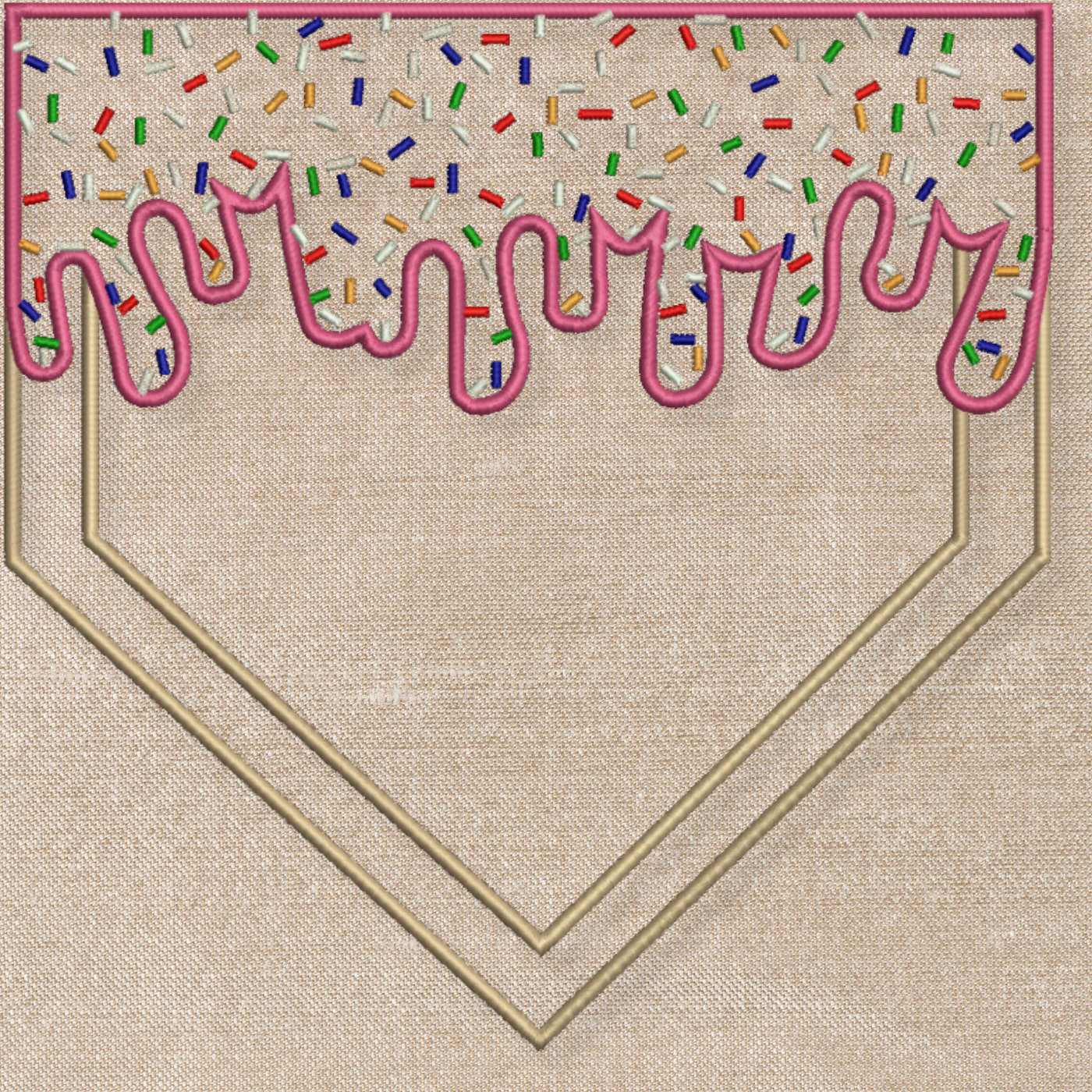 Appliqué designs digitizing sewout 2