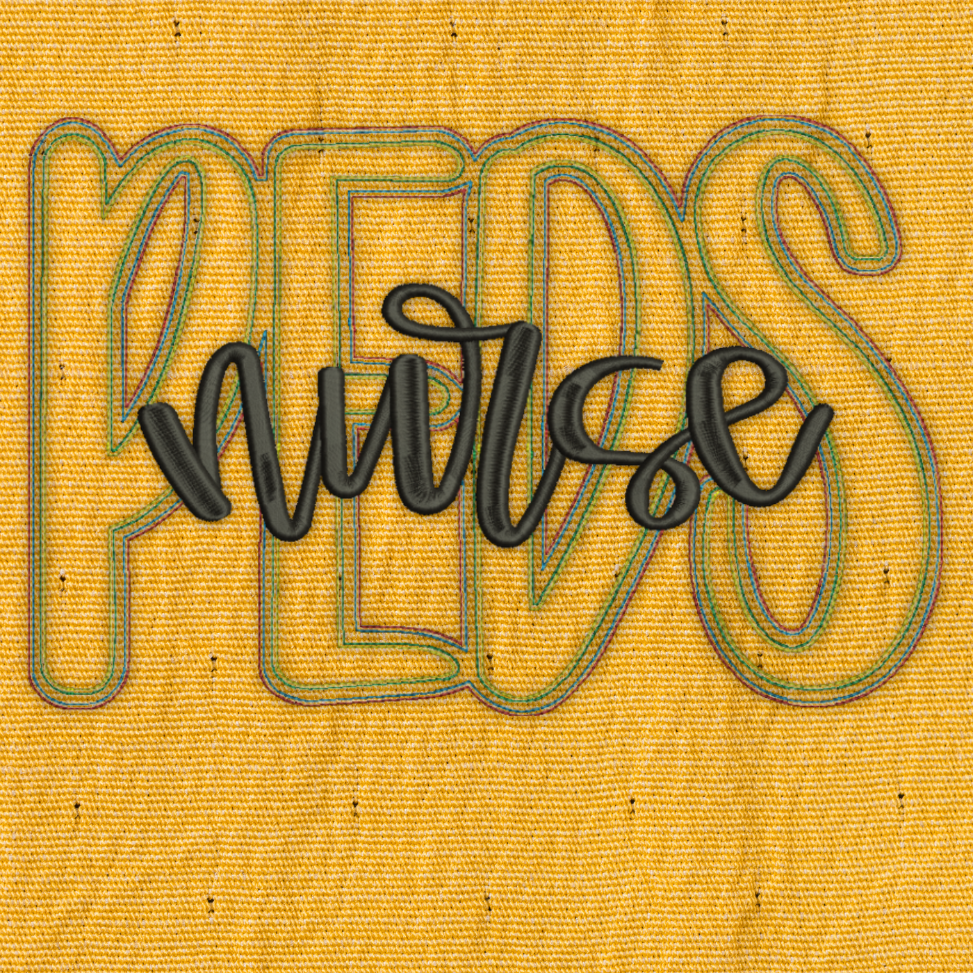 Appliqué designs digitizing sewout 3