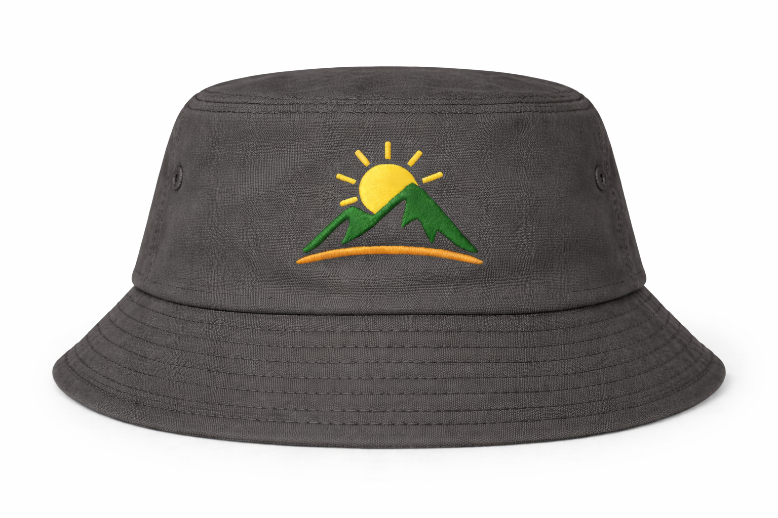 Bucket Hat Logo Digitizing