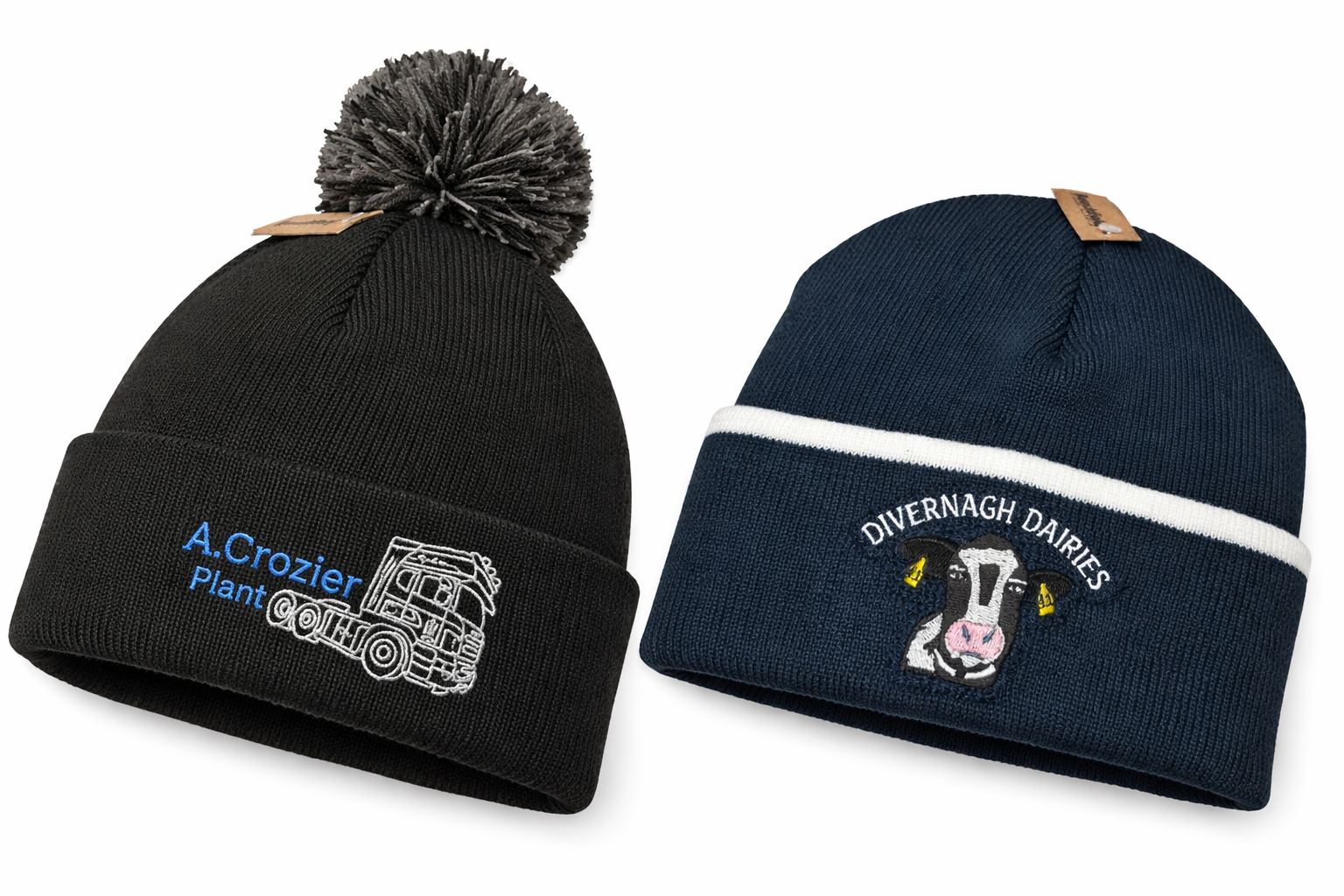 Beanie Logo Digitizing