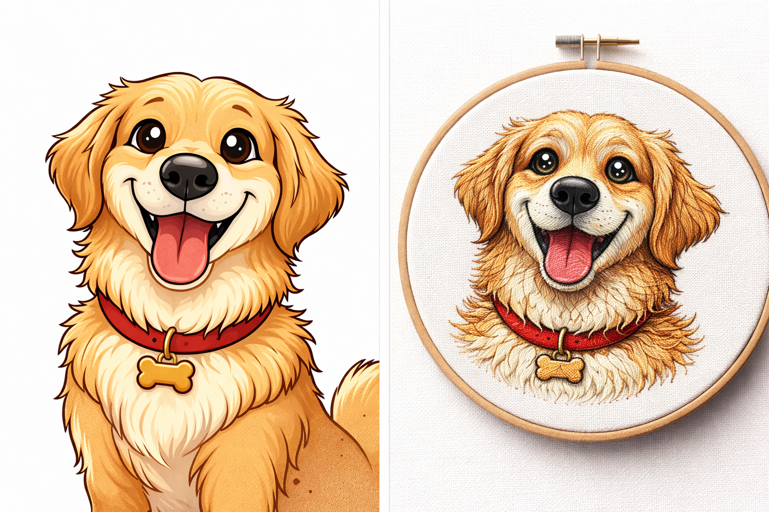 Cartoon & Vector Portrait Digitizing
