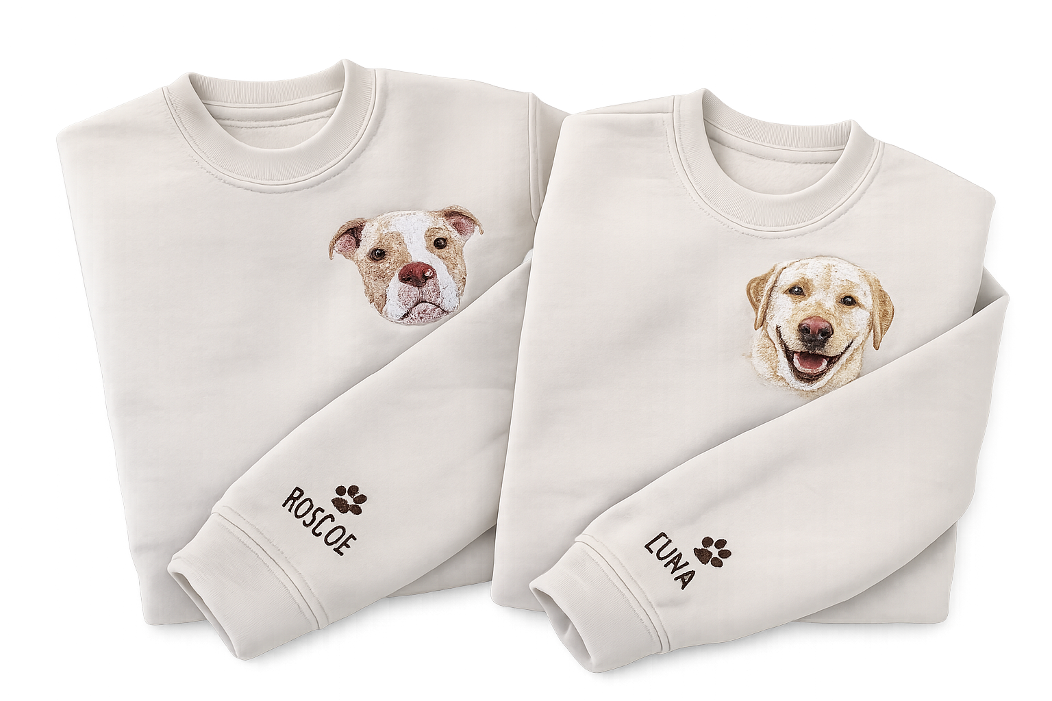 Dog Photo Embroidery Digitizing