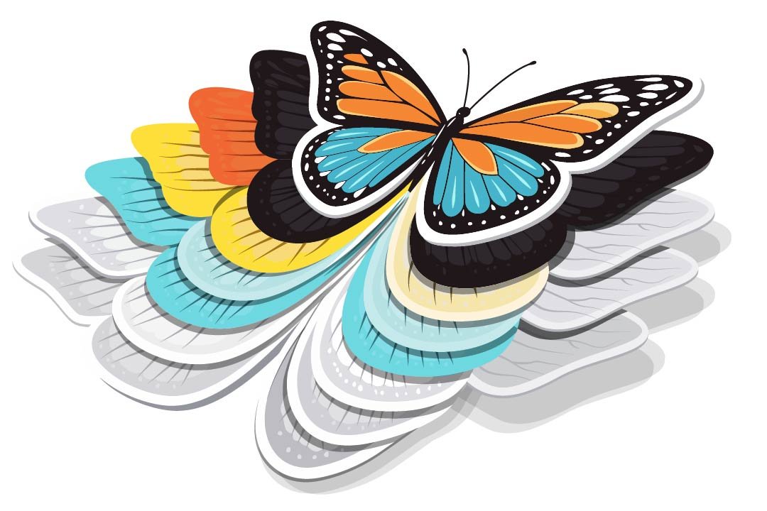Full Color SVG Files - Layered SVG Designs