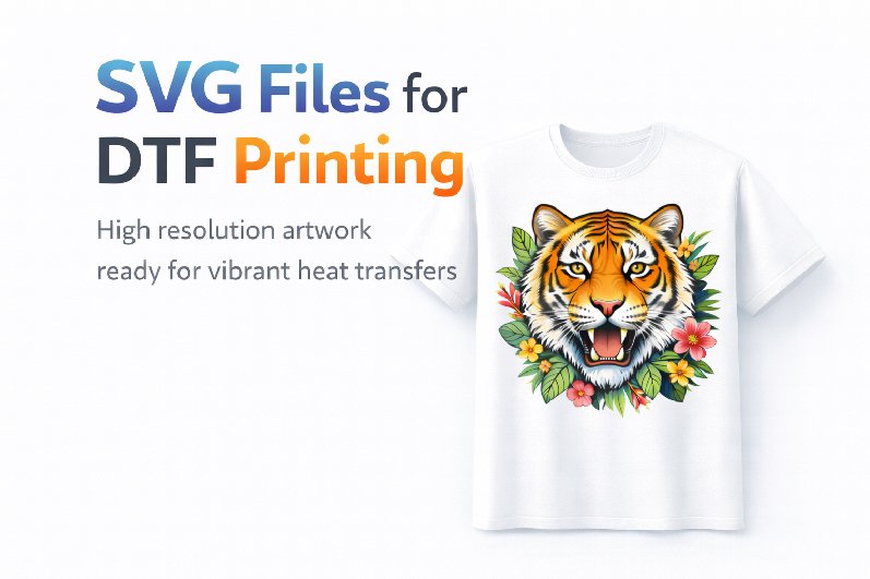 Full Color Print SVG Files - Full Color SVG Files for Printing