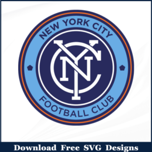New York City FC Major League Soccer Free SVG Download