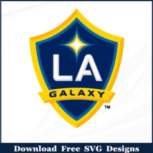 LA Galaxy Major League Soccer Free SVG Download