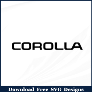 Corolla 58 svg design