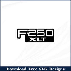 F-250-xlt-car-svg-design