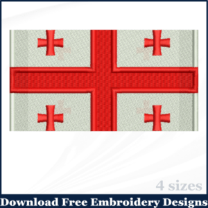 GEORGIE EMROIDERY FLAG