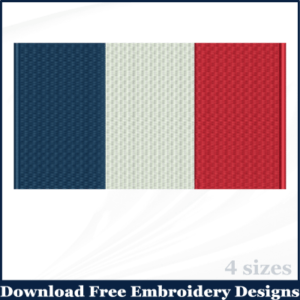 MARTINIQUE EMROIDERY FLAG