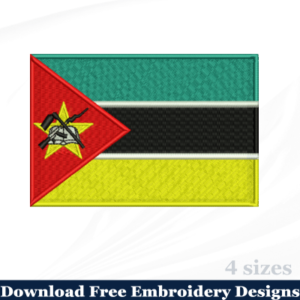 mozambique-Embroidery-flag