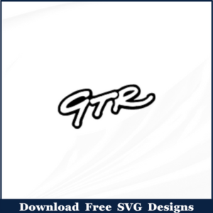 Gtr-car-logo-svg-design