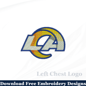 Los-Angeles-Rams-embroidery-design