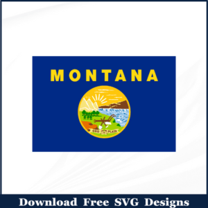 Montana svg design
