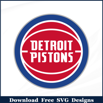 Detroit Pistons NBA Free SVG Download