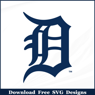 Detroit Tigers MLB Free SVG Download