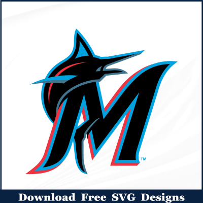 Miami Marlins MLB Free SVG Download