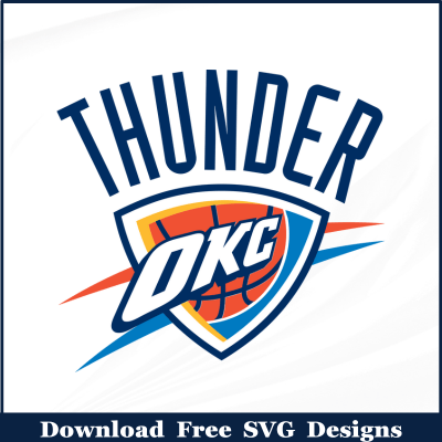 Oklahoma City Thunder NBA Free SVG Download