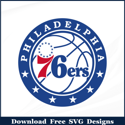 Philadelphia 76ers NBA Free SVG Download