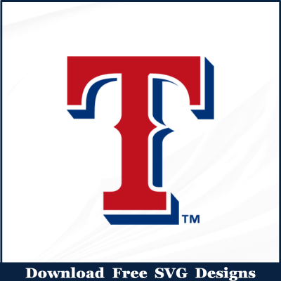 Texas Rangers MLB Free SVG Download