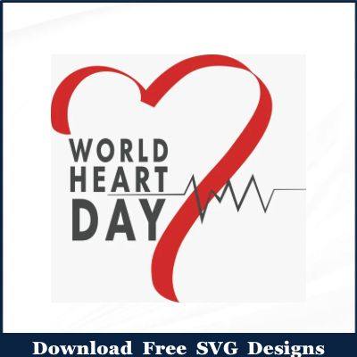 World Heart Day Image Free SVG Download