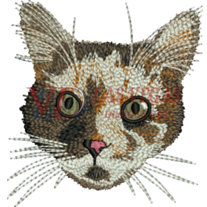 custom cat pet embroidery logo digitizing service (5)