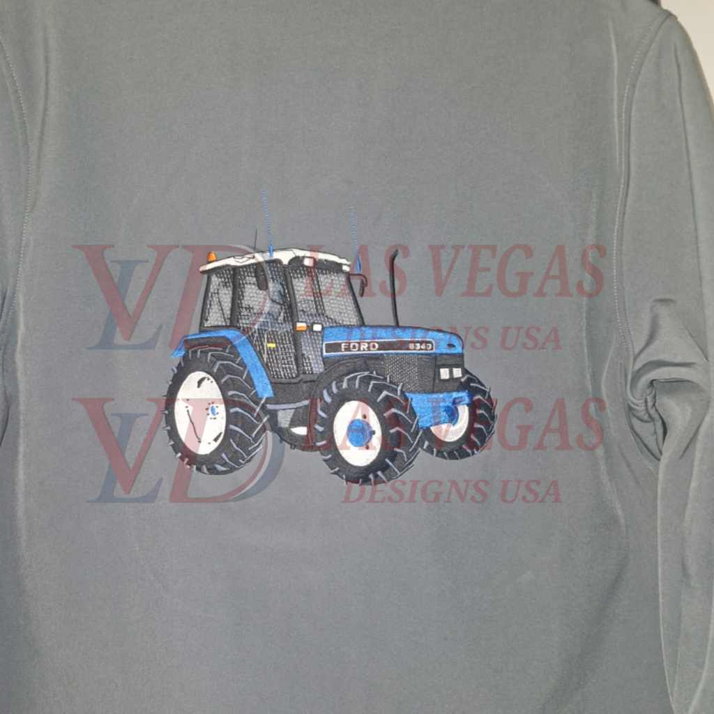 truck and tractor embroidery logo digitizing -sewout (4)